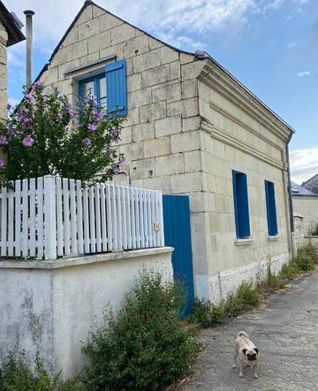 Gîte pour 2 personnes, avec terrasse à Le Coudray-Macouard