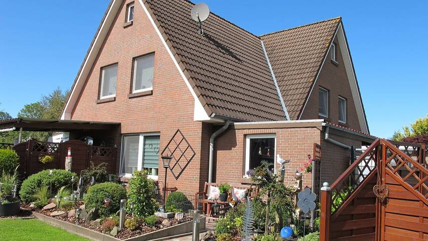 Ferienwohnung für 2 Personen, mit Garten und Terrasse in Minsen