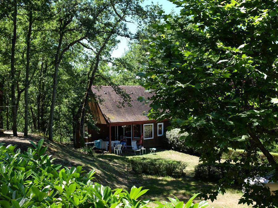 Camping Le Pech de Caumont - Chalet 2 personas - Madera con Tv in Cénac-et-Saint-Julien, Périgord Noir