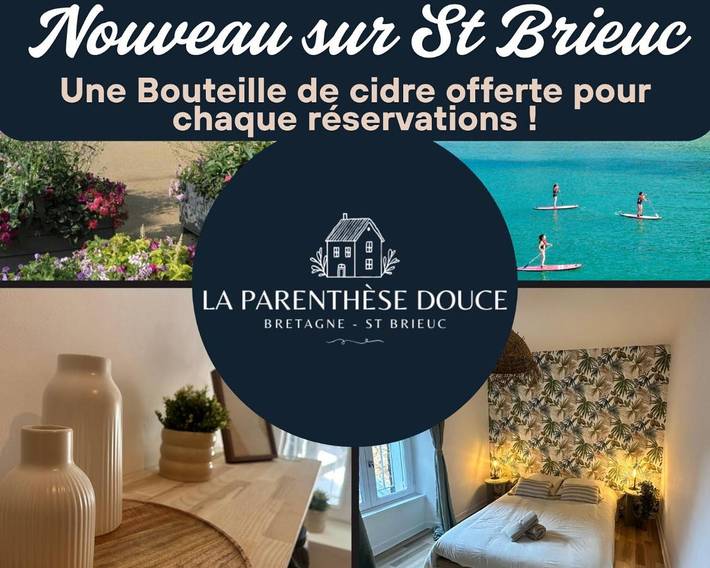 Appartement de vacances pour 4 personnes dans Saint-Brieuc