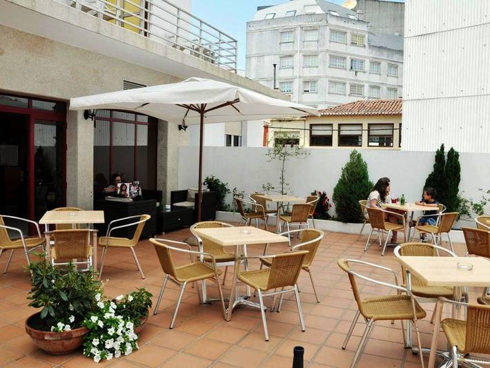 Hostal para 2 personas, con terraza y vistas en O Grove