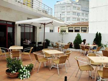 Auberge pour 2 personnes, avec terrasse et vue à O Grove