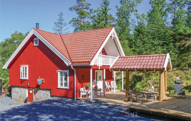 Ferienhaus für 8 Personen, mit Terrasse und Sauna, kinderfreundlich - 1