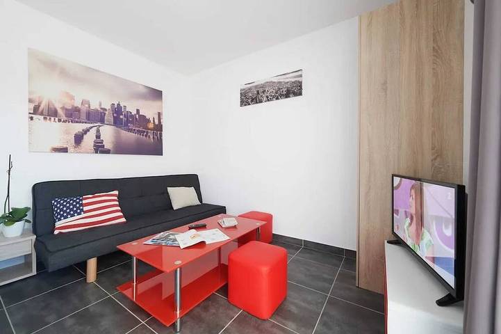 Maison de vacances pour 5 personnes, avec jardin et jacuzzi