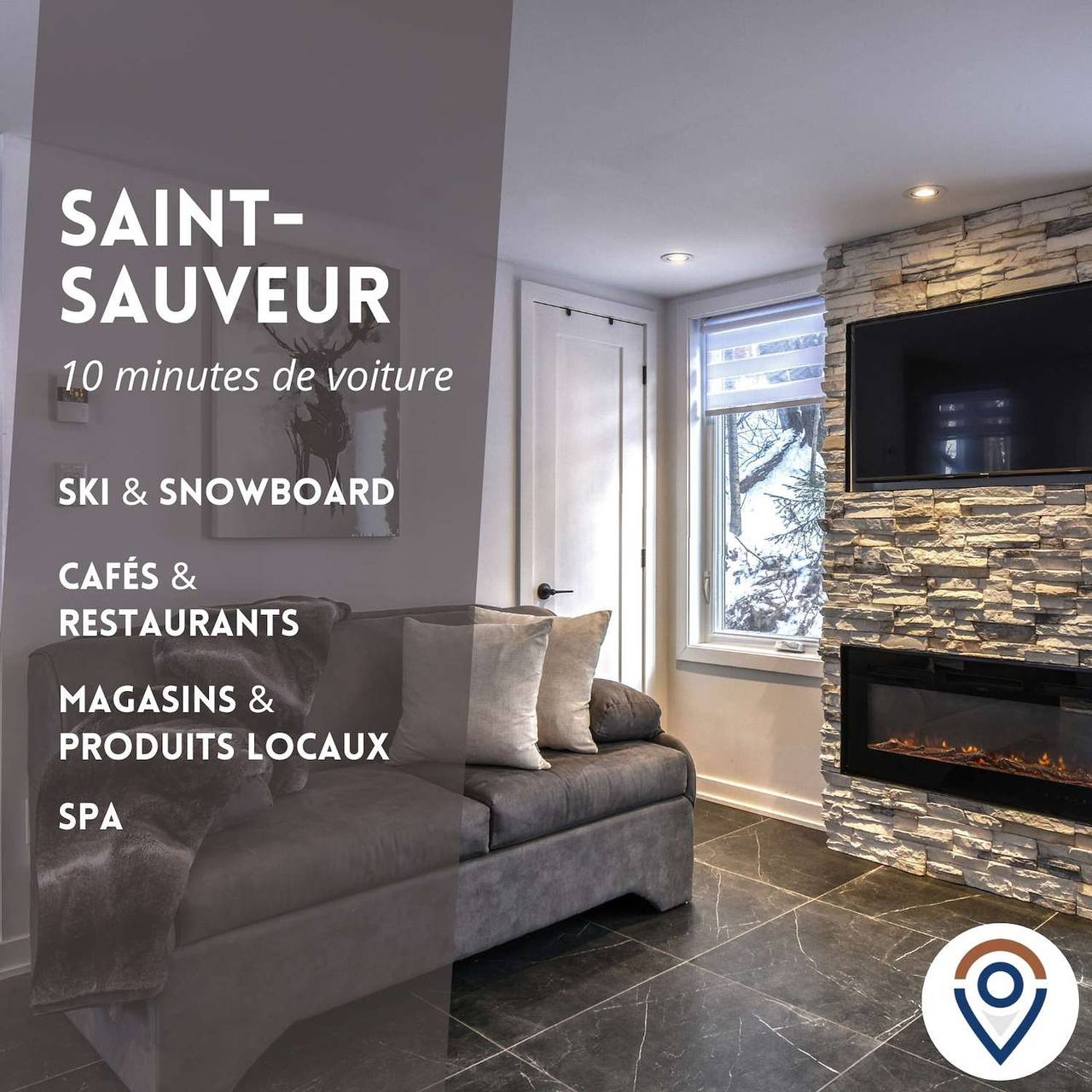 Le Mini Chalet - Compact Cozy Spa in Quebec