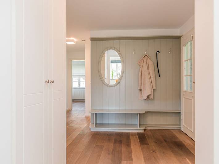 Ganze Ferienwohnung, Ferienhaus Anna Elene Wohnung 1 - Großzügige Ferienwohnung in Nieblum mit Terrasse, Garten und Kaminofen in Nordfriesische Inseln (Schleswig-Holstein) (Schleswig-Holstein), Nieblum