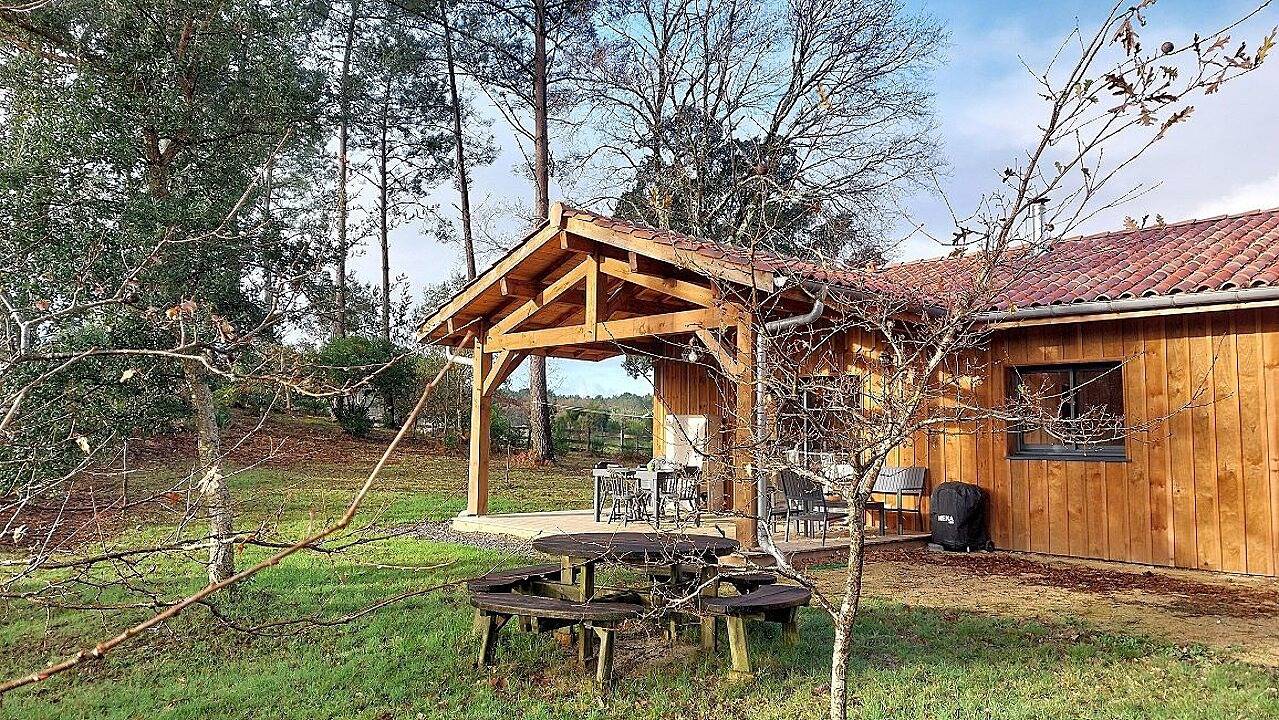 Maison bois sur la côte Landaise - océan et forêt - in Lit-et-Mixe, Côte d’Argent