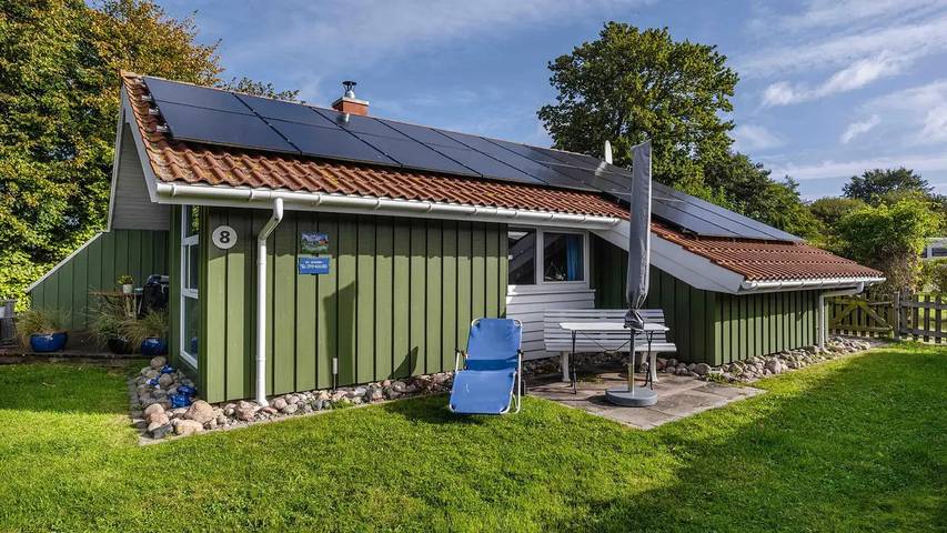 Ferienhaus für 4 Personen, mit Terrasse und Garten sowie Sauna in Gelting
