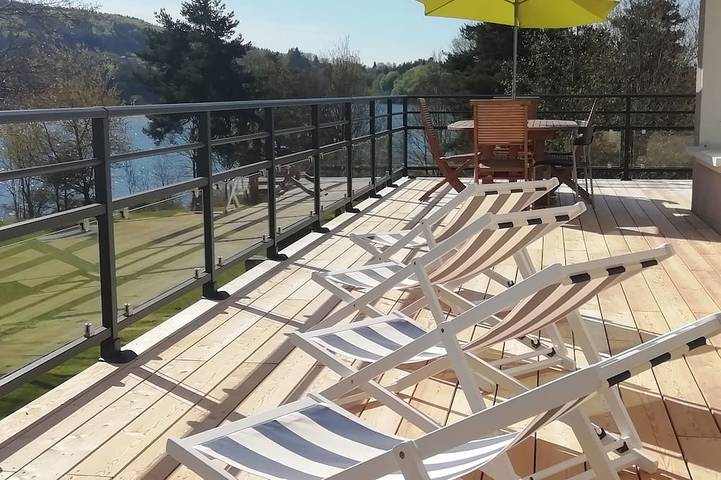 Location de vacances pour 10 personnes, avec Balcon/Terrasse et Terrasse dans Lac de Lavalette