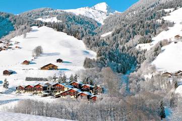 Parc de vacances pour 4 personnes, avec balcon dans les Alpes francaises