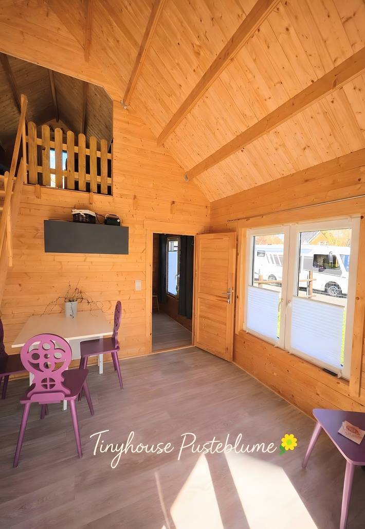 Tiny House Pusteblume with Private Terrace and Wi-Fi in Wesseln, Heide and surroundings
