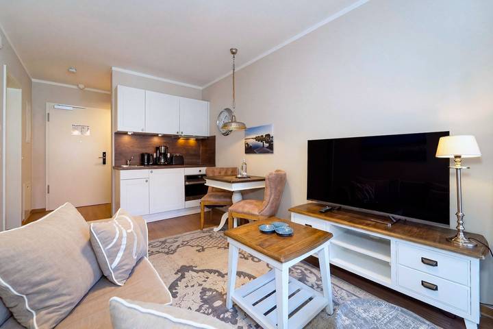 Ferienwohnung für 2 Personen, mit Sauna und Balkon, mit Haustier im Klützer Winkel