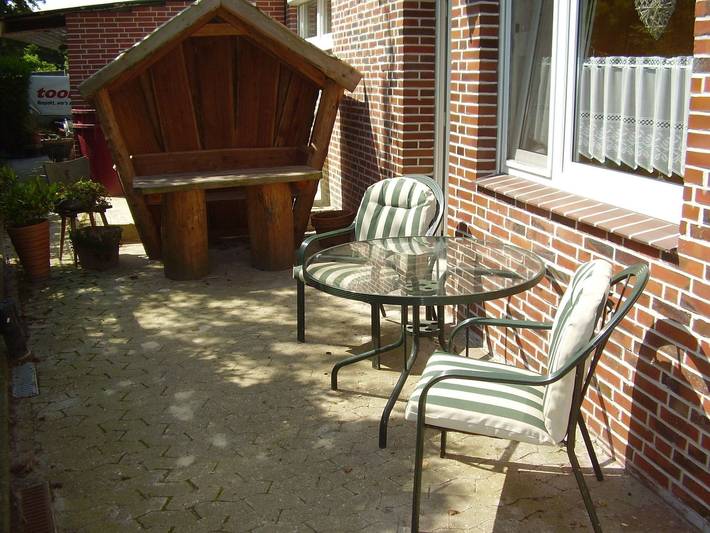 Ferienwohnung für 3 Personen, mit Terrasse