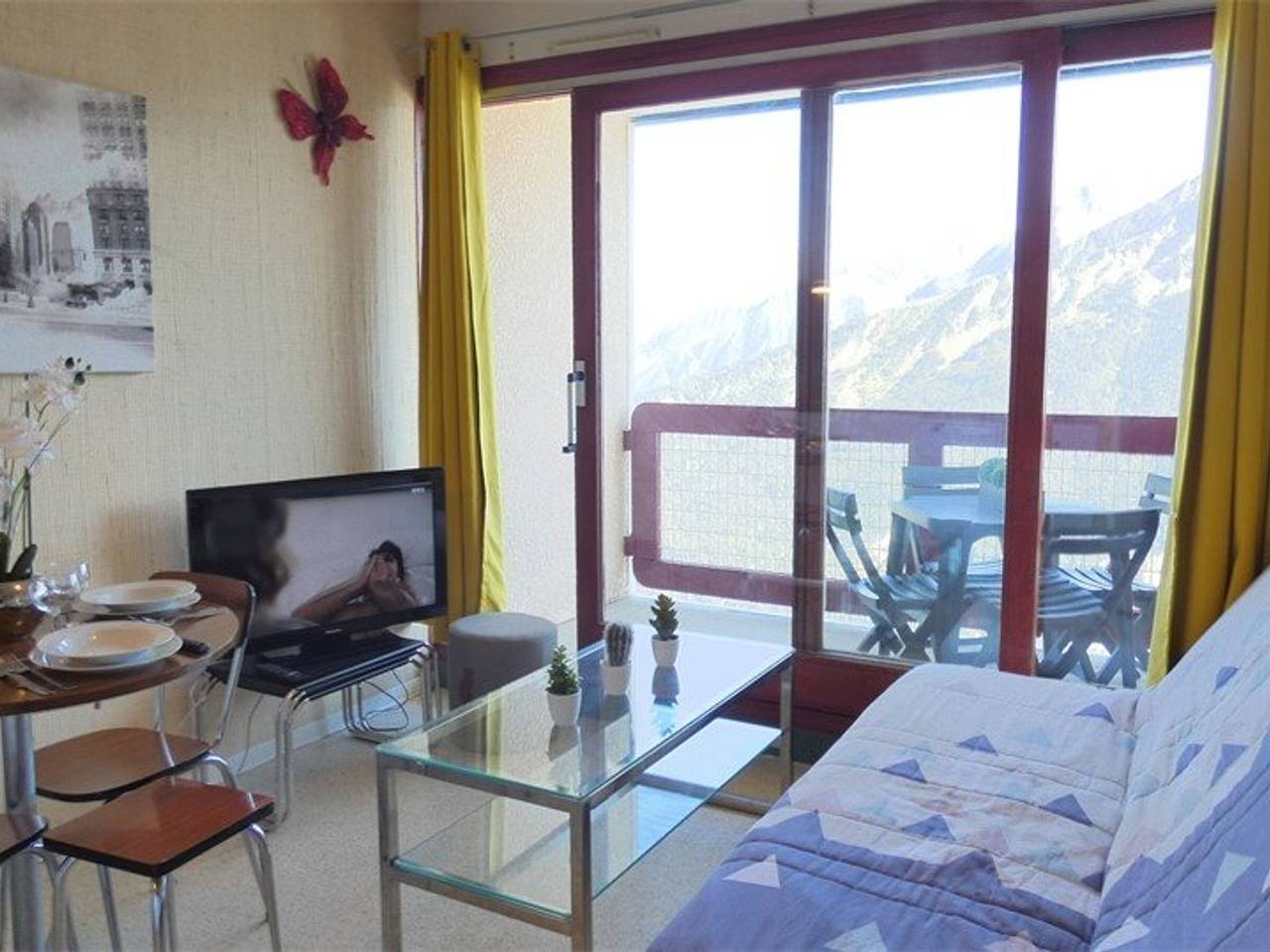 Ganzes Studio, Gemütliches Studio für 4 in Saint-Lary-Soulan mit Südbalkon in Saint-Lary-Soulan, Nationalpark Pyrenäen