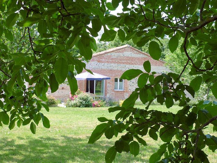 Gîte pour 4 personnes, avec terrasse et jardin, animaux acceptés dans Haute-Garonne