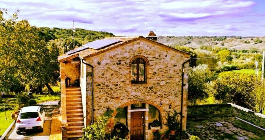 B&b voor 3 personen, with Terras and Tuin as well as Uitzicht in Rapolano Terme