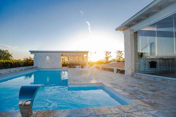 Location de vacances pour 6 personnes, avec sauna et jardin à Francavilla Fontana