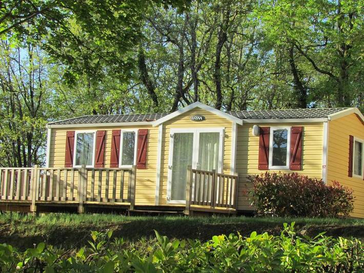 Camping Le Pech de Caumont - Mobilheim 2 personen - Super Cordelia in Cénac-et-Saint-Julien, Périgord Noir