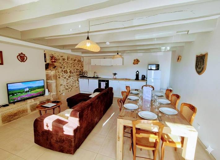 Maison d’hôte pour 8 personnes, avec terrasse