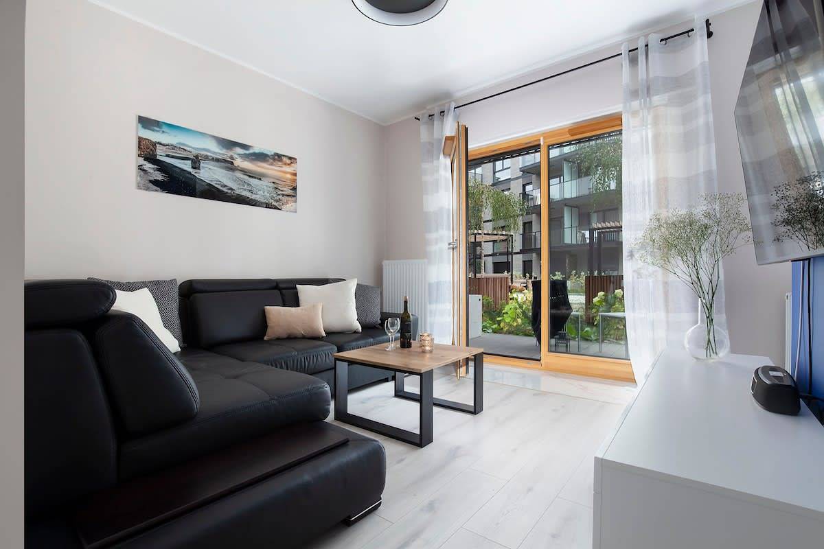 Ganze Wohnung, Ferienwohnung für 4 Personen mit Garten in Danzig, Dreistadt