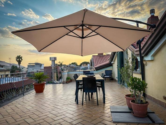 Ferienwohnung für 6 Personen, mit Ausblick und Terrasse, mit Haustier - 1