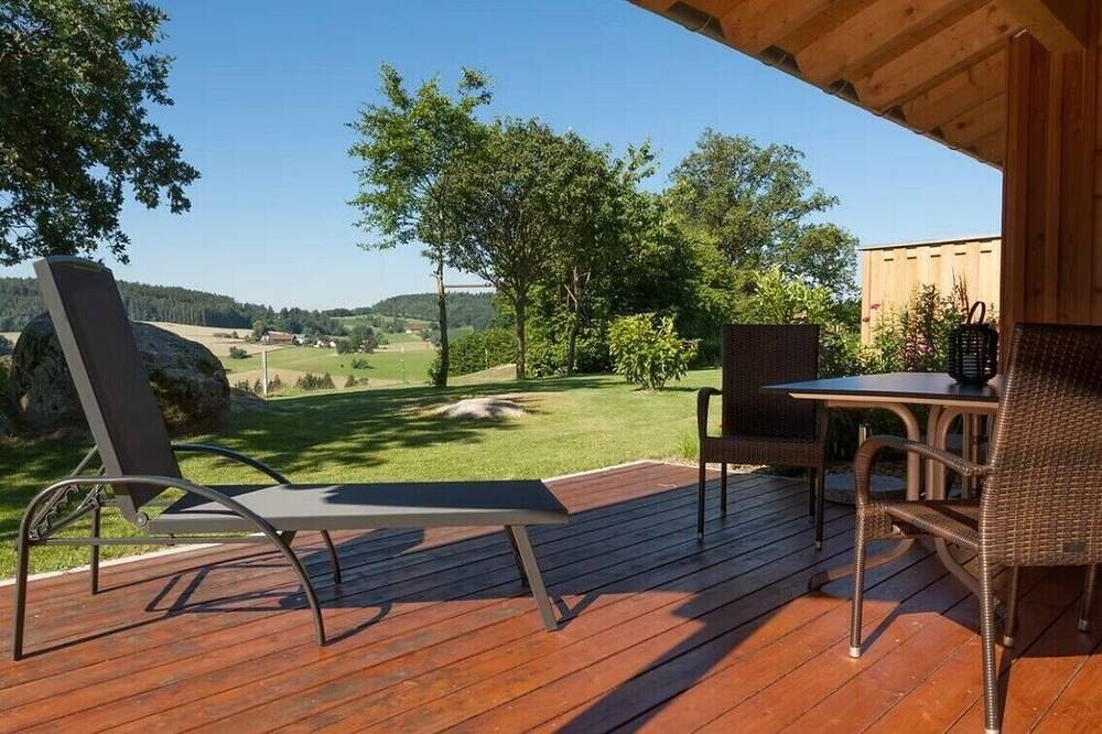 Gemütliches Ferienhaus am Biohof Schiegl im bay. Wald mit Panoramablick in Ostbayern