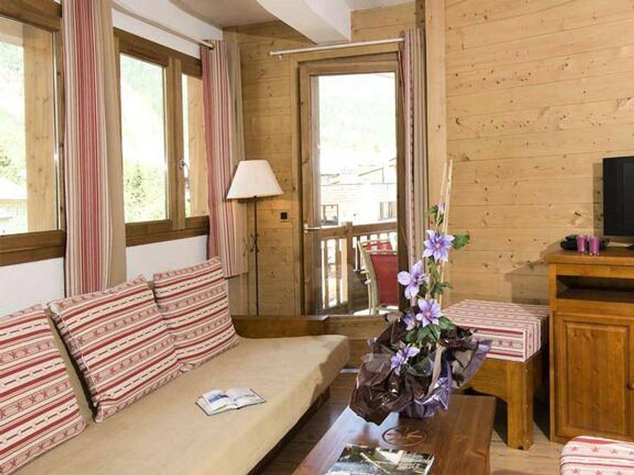 Les Jardins de la Vanoise - Wohnung 6 personen - 2-Zimmer-Wohnung + Kabinenecke 6 Personen in Pralognan-la-Vanoise, Nationalpark Vanoise
