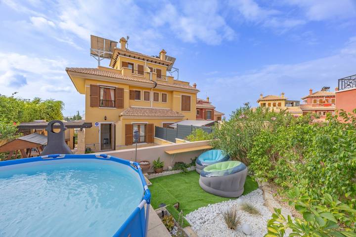 Feriehus for 6 personer, med Balkong og Hage i Costa Blanca