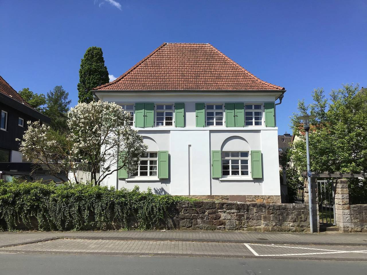 Ferienhaus 'Haus Vor Dem Schöneberger Tor' mit privater Terrasse, privatem Garten und Wlan in Hofgeismar, Hessisches Bergland