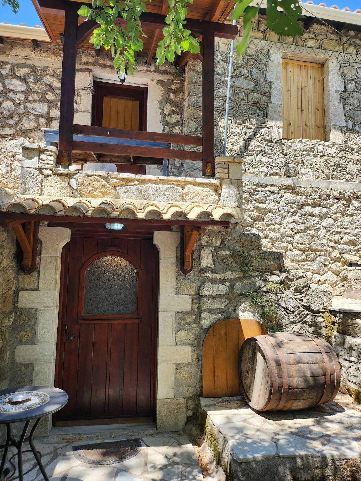 Holiday Home 'Traditional Farmhouse' with Mountain View, Private Terrace and Private Garden in Alexandros, Greece