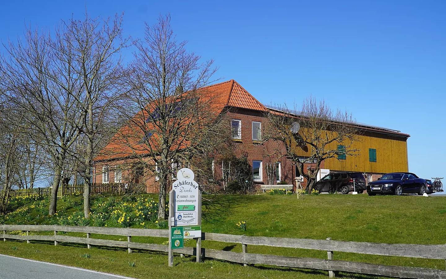 Ganze Wohnung, Ferienwohnung 4 auf dem Schäferhof Dircks an der Nordsee in Westerhever, Eiderstedt