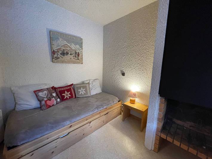 Ganze Wohnung, 2-Zimmer-Wohnung im Zentrum von Valmorel, in der Nähe von Geschäften und Liften in Valmorel, Les Avanchers-Valmorel