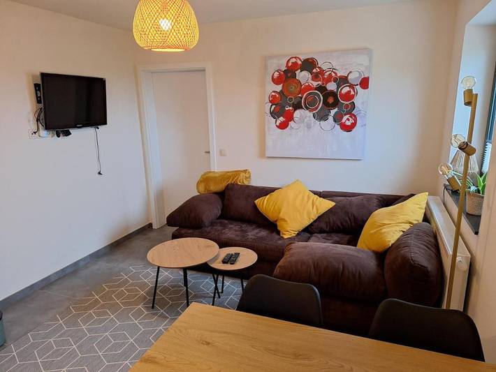 Appartement de vacances pour 4 personnes, avec vue et jardin