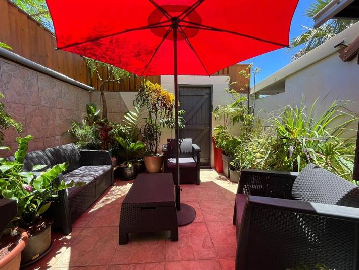 Location de vacances pour 4 personnes, avec jardin et vue dans la Ravine Blanche