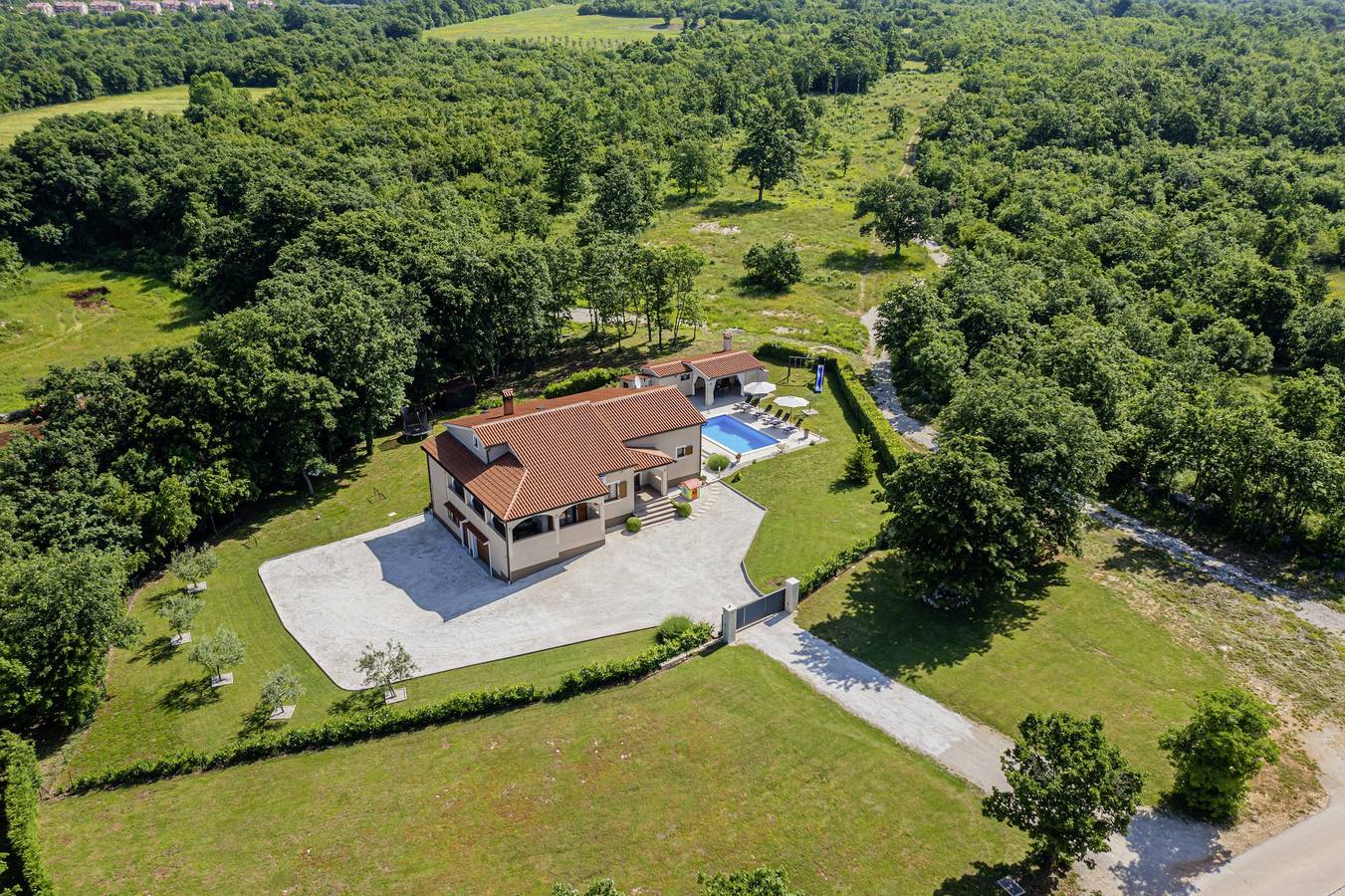 Villa Božac in Cukrići  - Haus für 6 Personen in Jursici, Zentralistrien