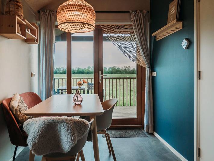 Wellness-Lodge mit Hot Tub in den Niederlanden in Ruinerwold, Drenthe