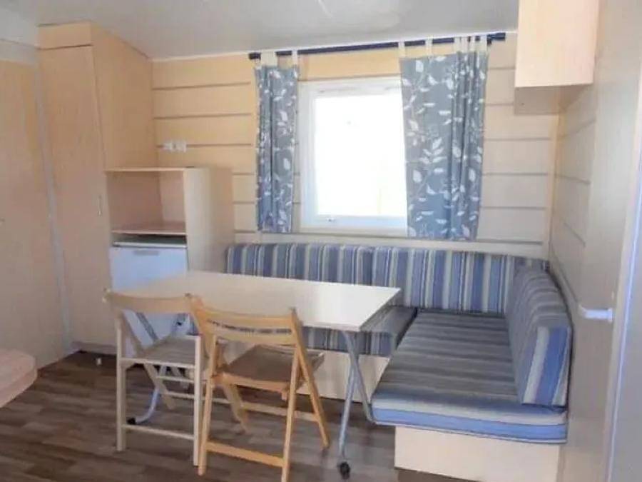 Camping La Berge Fleurie - Mobilhome 6 personas - Mobile Home Aqua 2 Dormitorios 4/6 Personas Terraza semicubierta in Mialet, Cevenas