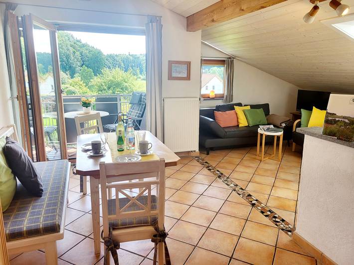 Ferienwohnung für 2 Personen, mit Balkon - 1
