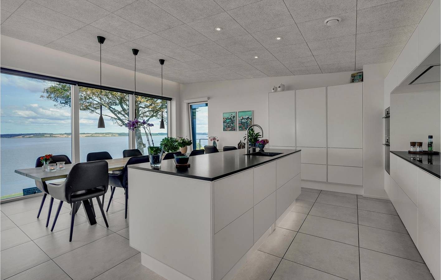 Feriehus for 10 personer med terrasse in Hjarbæk, Limfjord in Westjütland