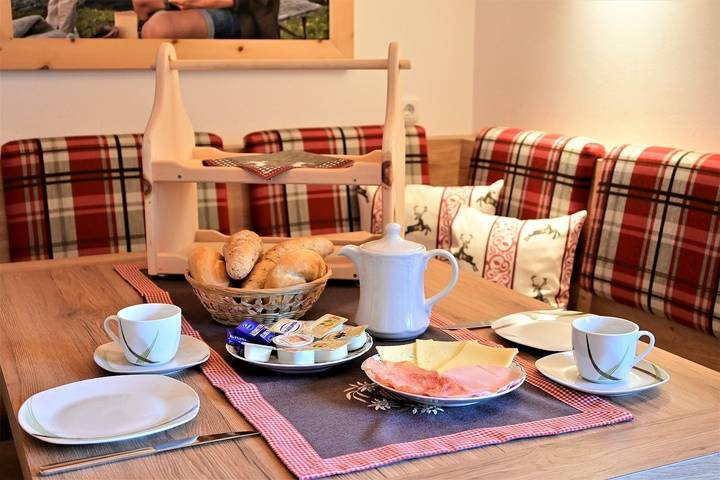 Ferienwohnung für 6 Personen, mit Balkon und Garten sowie Sauna und Ausblick in Biberwier - 3