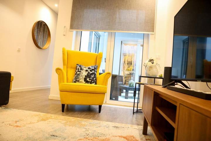 Apartamento de férias para 4 pessoas, com terraço e vista em Leiria