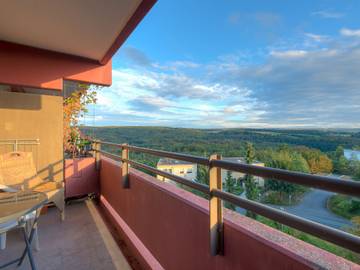Ferienwohnung für 2 Personen, mit Ausblick und Balkon sowie Sauna am Mittelrhein