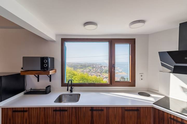 Apartamento para 8 personas, con jardín y jacuzzi, Se admiten mascotas en Suances