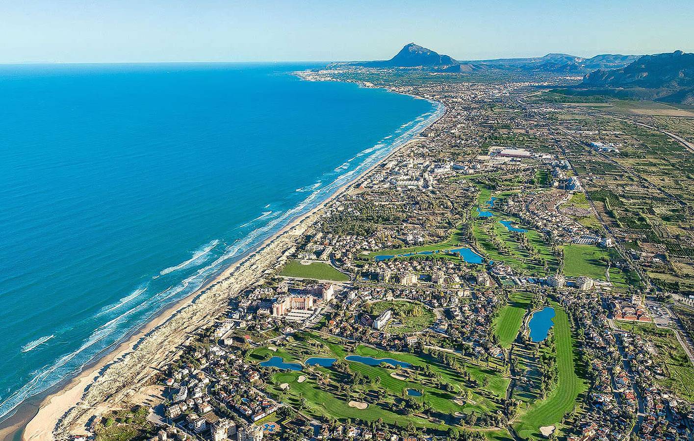 Sea View Apartment with Pool, Terrace & Wifi - 200m to Les Deveses Beach in Oliva, Costa Blanca