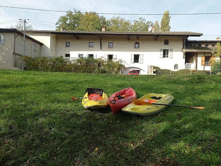 Location de vacances pour 12 personnes, avec jardin et vue à Saint-Symphorien-d'Ancelles