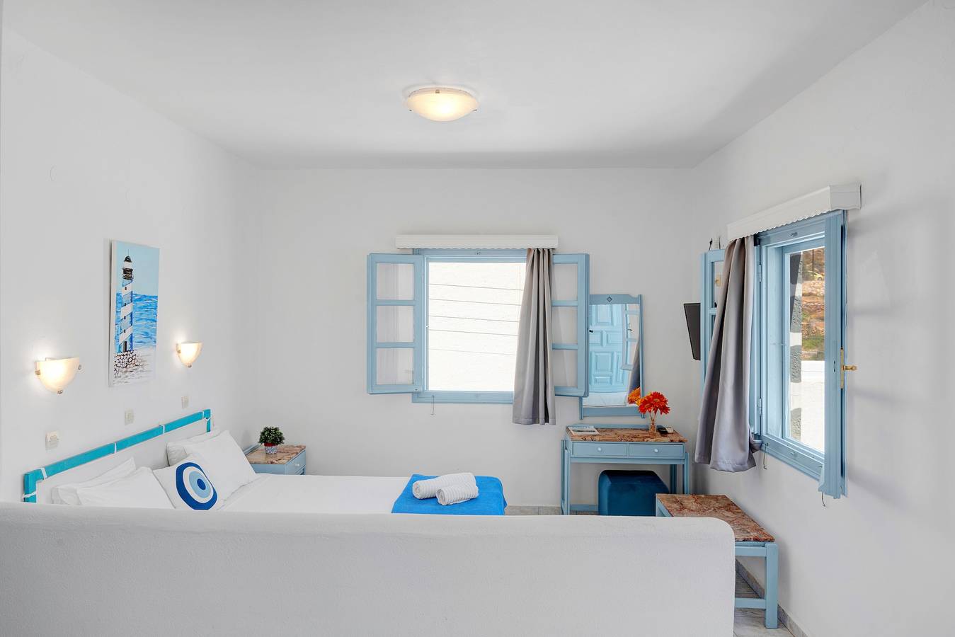 Maison de vacances 'Pico Bello Patmos 28' avec vue sur la mer, Wi-Fi et climatisation in Dodécanèse