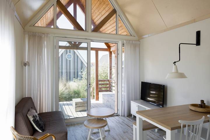 Chalet für 4 Personen, mit Balkon/Terrasse und Terrasse in Zeeland - 4