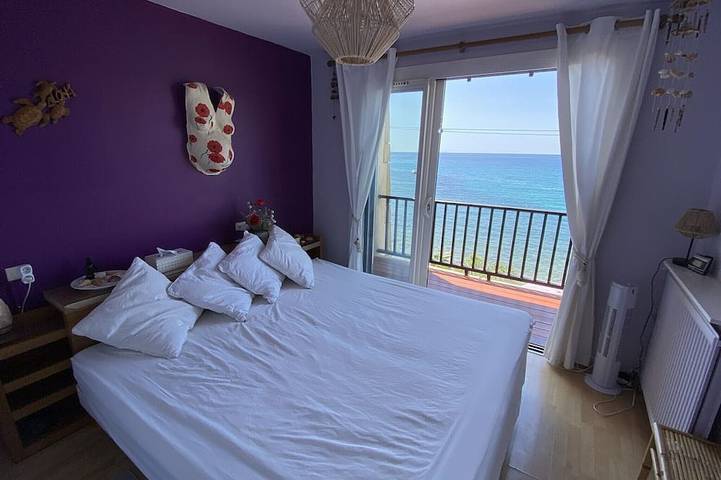Aussergewöhnliches Haus Mit Blick Auf Das Meer / Direkter Zugang Zum Strand Von Escali in Mittelmeerküste (Frankreich)