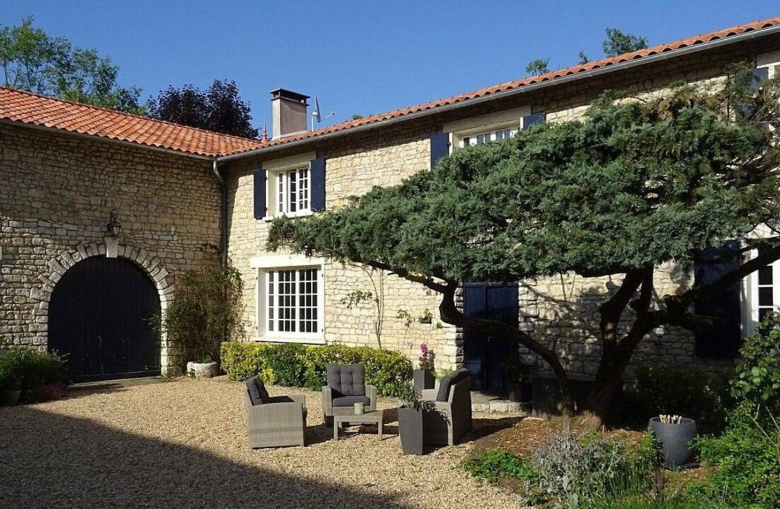 Chambres d'hôtes "Le Logis des Templiers", Cellefrouin - Chambre Templiers in Cellefrouin, Charente