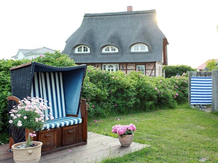 Ferienhaus mit Meerblick für 6 Personen, mit Garten in Börgerende-Rethwisch